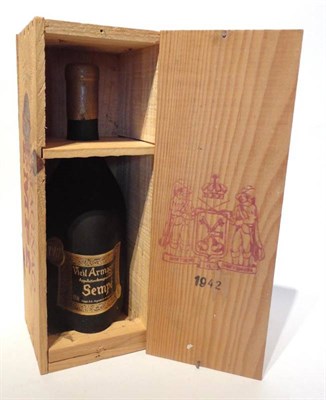 Lot 1229 - Sempe 1942, Armagnac, in original wooden case