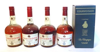 Lot 1240 - Courvoisier Three Star Luxe circa 1960's, each by appointment to the late King George VI, 24 fl...