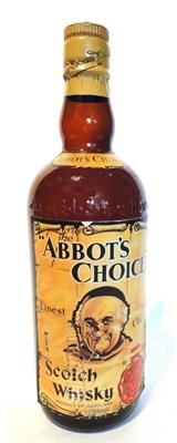 Lot 1245 - The Abbots Choice, Finest Old Scotch Whisky, no capacity stated, 70° U: torn label