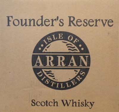 Lot 1257 - A Case of Arran Founders Reserve, Single Island Malt Scotch Whisky, 70cl, 43%, oc (twelve bottles)