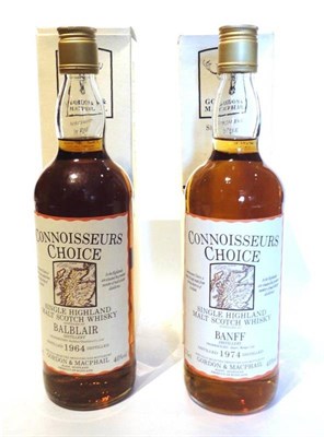 Lot 1261 - Banff 1974 Connoisseurs Choice, map label, distilled in 1964, Gordon & Macphail, 75cl, 40%,...