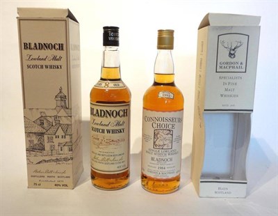 Lot 1267 - Bladnoch 1984 Connoisseurs Choice, map label, distilled in 1984 and bottled 1992 by Gordon &...