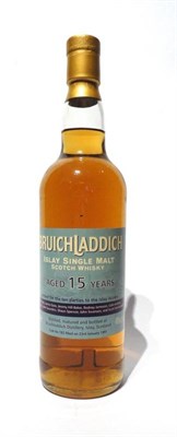 Lot 1276 - Bruichladdich 15 Year Old ";Bottled for the ten parties to the Islay Accord";, cask number 182...