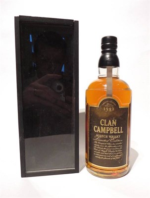 Lot 1290 - Clan Campbell 1982 Single Cask, no spirit strength or capacity stated, in presentation case