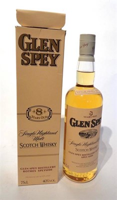 Lot 1312 - Glen Spey 8 Year Old, old style label with cork stopper, 75cl, 40%, with original carton