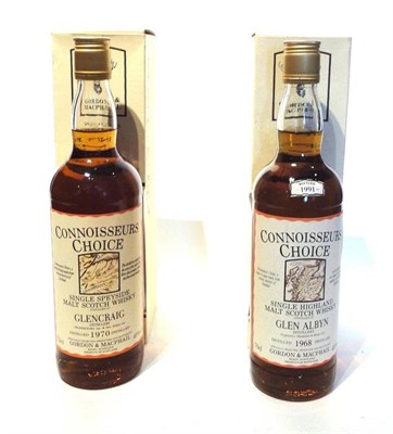 Lot 1314 - Glenalbyn 1968 Connoisseurs Choice, map label, distilled in 1968 and bottled 1991 by Gordon &...