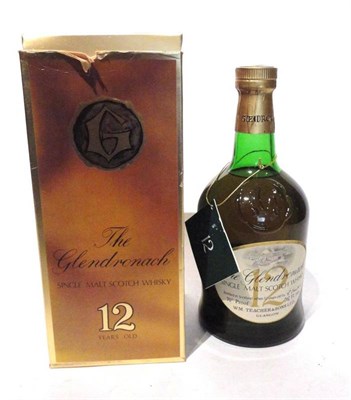 Lot 1317 - Glendronach 12 Year Old 1970's, old style label, WM Teacher & Sons, Glasgow, 26 2/3 fl ozs,...