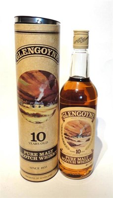 Lot 1322 - Glengoyne 10 Year Old, old style cream label with cottage vignette, 75cl, 40%, with original...