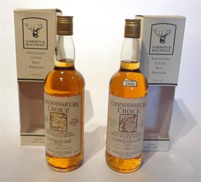 Lot 1323 - Glenkinchie 1974 Connoisseurs Choice, map label, distilled in 1974, Gordon & Macphail, 75cl,...