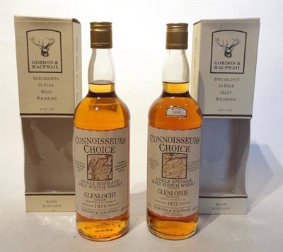 Lot 1327 - Glenlochy 1974 Connoisseurs Choice, map label, distilled in 1974, Gordon & Macphail, 75cl, 40%,...