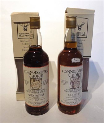 Lot 1329 - Glenrothes 1956 Connoisseur Choice, map label, distilled in 1956, bottled by Gordon & Macphail,...