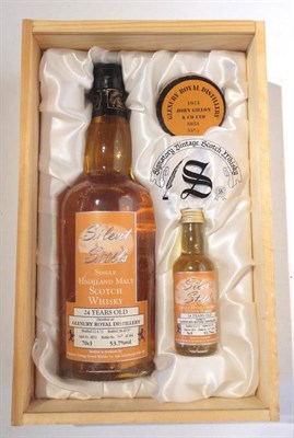 Lot 1332 - Glenury Royal 24 Year Old Silent Stills Series, distilled 21/6/73 and bottled 28/10/97 by Signatory