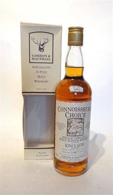 Lot 1351 - Kinclaith 1967 Connoisseurs Choice, map label, distilled in 1967 and bottled 1991 by Gordon &...