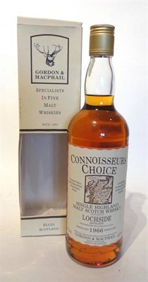 Lot 1362 - Lochside 1966 Connoisseurs Choice, map label, distilled in 1966, Gordon & Macphail, 75cl, 40%, with