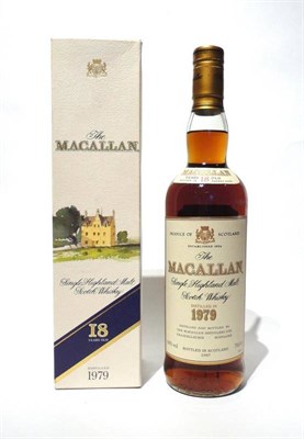 Lot 1372 - The Macallan 18 Year Old 1979, Single Highland Malt Scotch Whisky, distilled 1979 bottled 1997,...