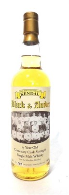 Lot 1377 - The Macallan Black and Amber 'Fifteen Men of Kendal' 15 Year Old, Centenary Cask Strength...