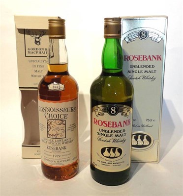 Lot 1401 - Rosebank 8 Year Old Unblended, circa 1980's, bottled for The Distillers Agency Ltd, 75cl, 40%, with