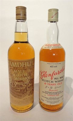 Lot 1418 - Tamdhu 8 Year Old circa 1970's, old style label with distillery view, distilled and bottled by...