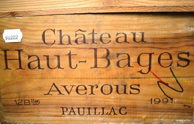 Lot 1011 - Chateau Haut Bages Liberal 1991, Pauillac (x10), owc (ten bottles)