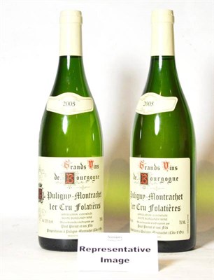 Lot 1060 - Puligny-Montrachet Premier Cru 2005, Domaine Paul Pernot Folatieres (x6) (six bottles)