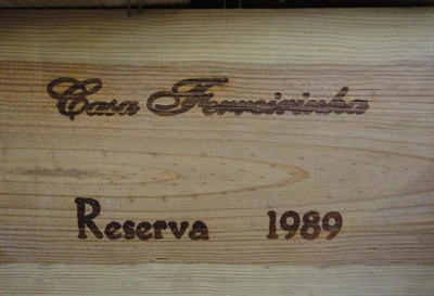 Lot 1067 - Vinhos Sogrape Casa Ferreirinha Reserva 1989, Douro, half case, owc (six bottles)
