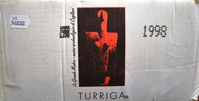 Lot 1080 - Cantine Argiolas Turriga Isola dei Nuraghi Rosso IGT 1998, Sardinia, half case, oc (x2) (twelve...