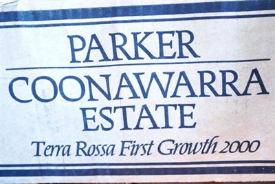 Lot 1105 - Parker Coonawarra Estate Terra Rossa First Growth 2000, Coonawarra, (x11), oc (eleven bottles)