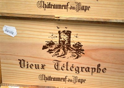 Lot 1112 - Chateauneuf-du-Pape 2003, Vignobles Brunier Domaine Vieux Telegraphe, owc (twelve bottles)