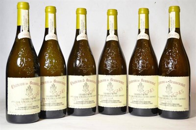 Lot 1114 - Chateau de Beaucastel Chateauneuf-du-Pape Blanc 2007, (x6) (six bottles)