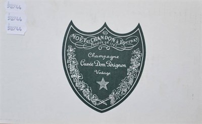 Lot 1123 - Dom Perignon 1996, vintage champagne, half case, oc (six bottles)