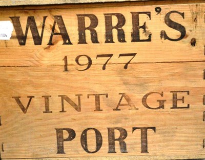 Lot 1137 - Warre 1977, vintage port, owc (twelve bottles)