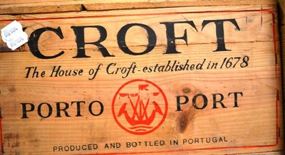 Lot 1138 - Croft 1980, vintage port, owc (twelve bottles)