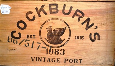 Lot 1140 - Cockburn 1983, vintage port, owc (twelve bottles)