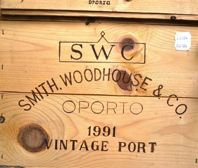 Lot 1155 - Smith Woodhouse 1991, vintage port, owc (twelve bottles)