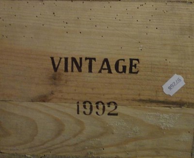 Lot 1160 - Nieport 1992, vintage port, owc (twelve bottles)