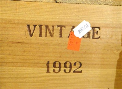 Lot 1161 - Nieport Quinta do Passadouro 1992, vintage port, half case, owc (six bottles)