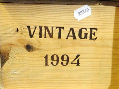 Lot 1162 - Nieport Quinta do Passadouro 1994, vintage port, half case, owc (six bottles)