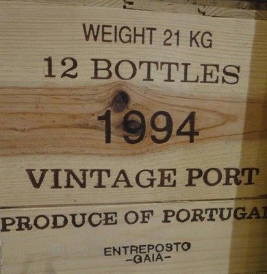 Lot 1166 - Graham 1994, vintage port, owc (twelve bottles)