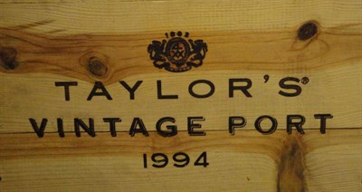 Lot 1169 - Taylor 1994, vintage port, owc (twelve bottles)