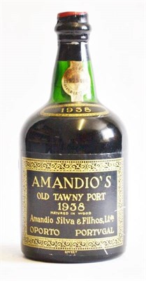 Lot 1173 - Amandios 1938 Tawny Port U: top shoulder