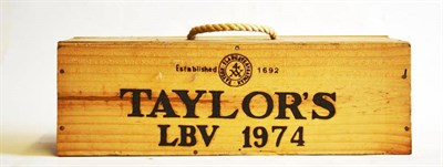 Lot 1181 - Taylor 1976 LBV Magnum, owc