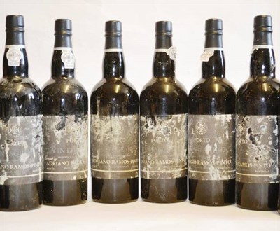 Lot 1184 - Ramos Pinto 1982, vintage port (x6) (six bottles) U: heavily soiled labels, date only visible...