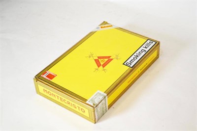 Lot 1212 - Montecristo No.2, box of 25, box seal opened, STA OCT 09, currently stored in a humidor with...