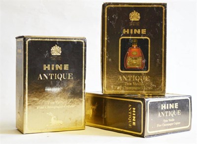 Lot 1237 - Hine Antique, Tres Vieille Fine Champagne Cognac, 70cl, 40% (x3), all with original boxes...