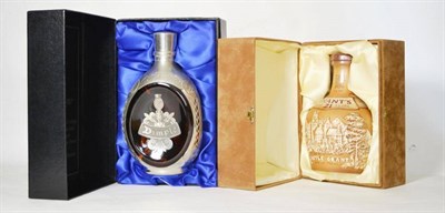 Lot 1252 - Dimple Royal Decanter 12 Year Old, bottled in a pewter mounted decanter, 0.75l, 40%, in...