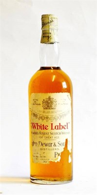 Lot 1260 - John Dewar & Sons Ltd ";White Label";, Finest Scotch Whisky Of Great Age, By Appointment to Her...