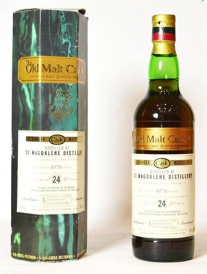 Lot 1270 - St Magdalene 1978 24 Year Old, Old Malt Cask, distilled 1978 bottled 2002, from a single cask...