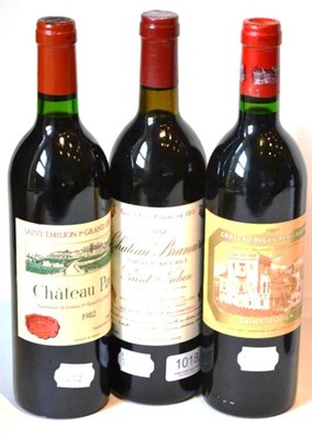 Lot 1018 - Chateau Ducru-Beaucaillou 1981, St-Julien; Chateau Pavie 1982, St-Emilion; Chateau...