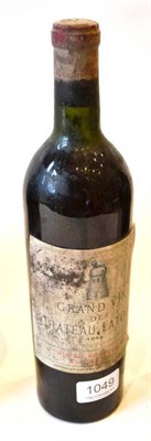 Lot 1049 - Chateau Latour 1944, Pauillac U: upper/top shoulder, trimmed capsule, partially soiled label