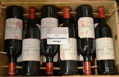 Lot 1065 - Chateau Lynch Bages 1988, Pauillac, owc (twelve bottles) U: all very top shoulder or just into...